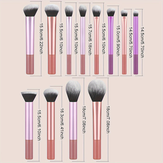 Brocha Set Profesional 12 Piezas